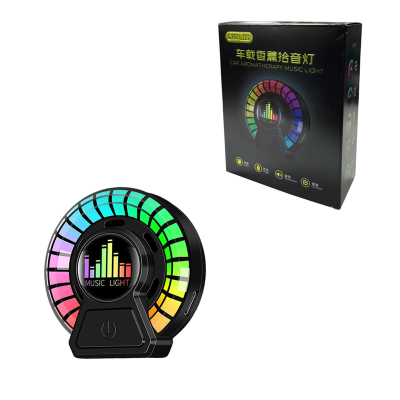 0226044-3 Αρωματοθεραπείας Αυτοκινήτου Αποσμητικό Χώρου - Car aromatherapy music light - Image 1