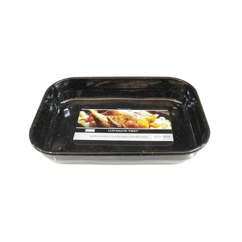 E-2742 Sidirela Ταψί Εμαγιέ First Νο.42 E2742 - Oven Pan - Image 1