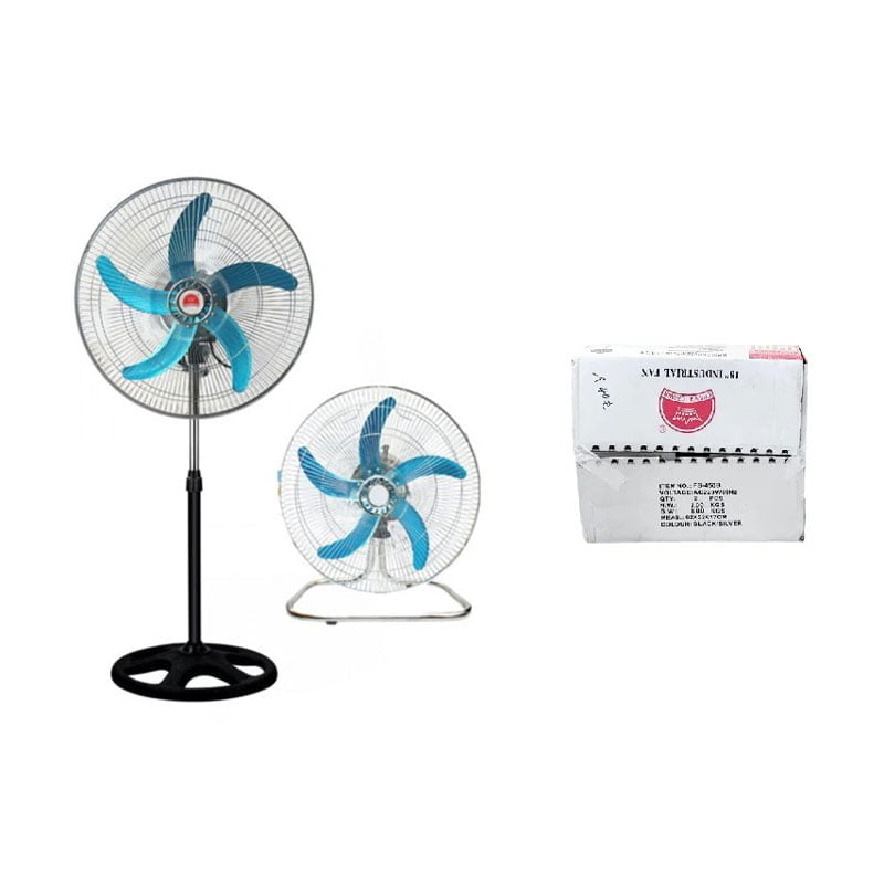 0000010-2 Ανεμιστήρας 2 σε 1 52cm - Industry fan - Image 1