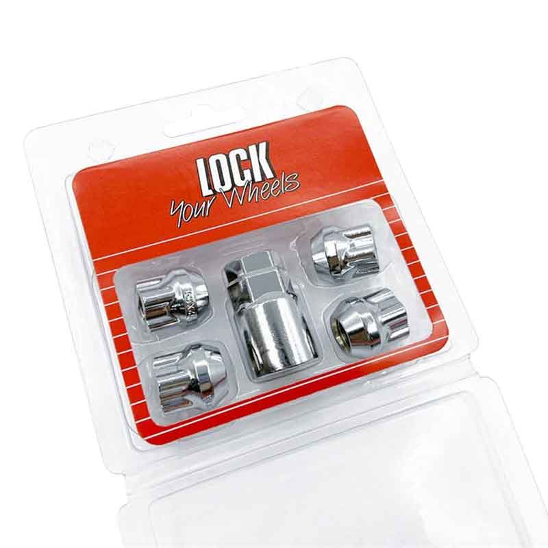 0111652 Αντικλεπτικά Μπουλόνια - Αντικλεπτικά Παξιμάδια M12x1,5mm- Look Your Wheels - Image 1