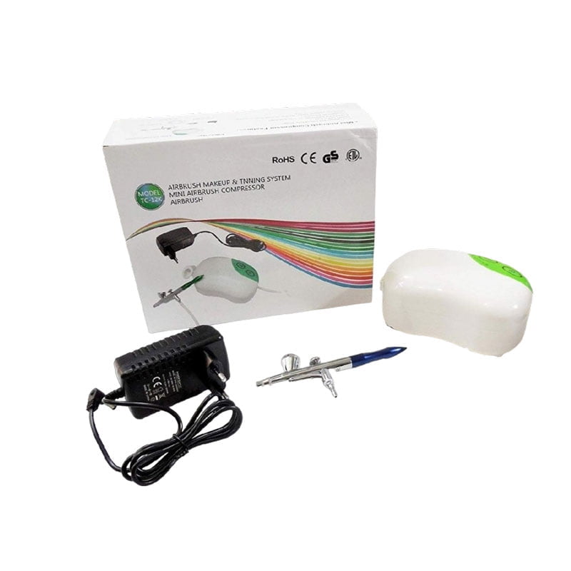 039059-1 Επαγγελματικός Αερογράφος TC-12K - Mini Airbrush Compressor - Image 1