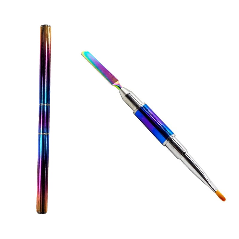 039238 Διπλό Πινέλο Acrylic Gel - Pen for acrylic gel two sides - Image 1