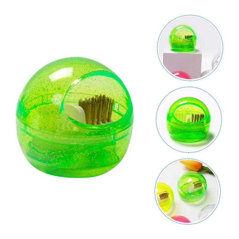 039467-1 Βουρτσάκι Καθαρισμού Για Φρέζες Σε Κουτί Προστασίας - Nail Art Drill Bit Cleanser Box - Image 1