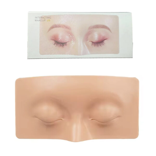 Πρόσωπο εκμάθησης επαγγελματικού μακιγιάζ - Make-up practicing face interacting makeup