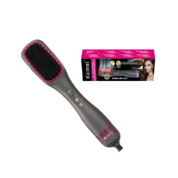 Kemei KM-1327 Ηλεκτρική Βούρτσα για Ίσιωμα 450W - Electric Straightening Brush