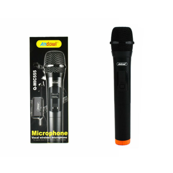 Andowl Ασύρματο Μικρόφωνο Χειρός Φωνής Q-MIC555 – Wireless Microphone