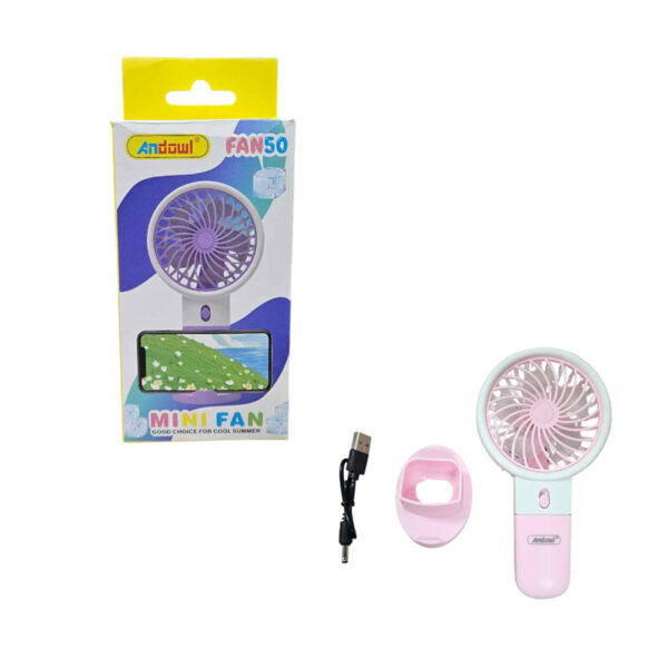 Andowl Μίνι Ανεμιστήρας με Βάση για Κινητό - Mini Fan