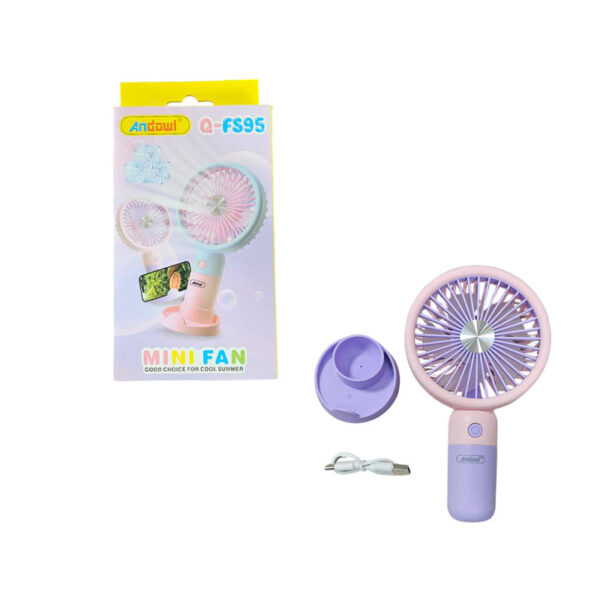 Andowl Μίνι Ανεμιστήρας με Βάση για Κινητό Q-FS95 - Mini Fan