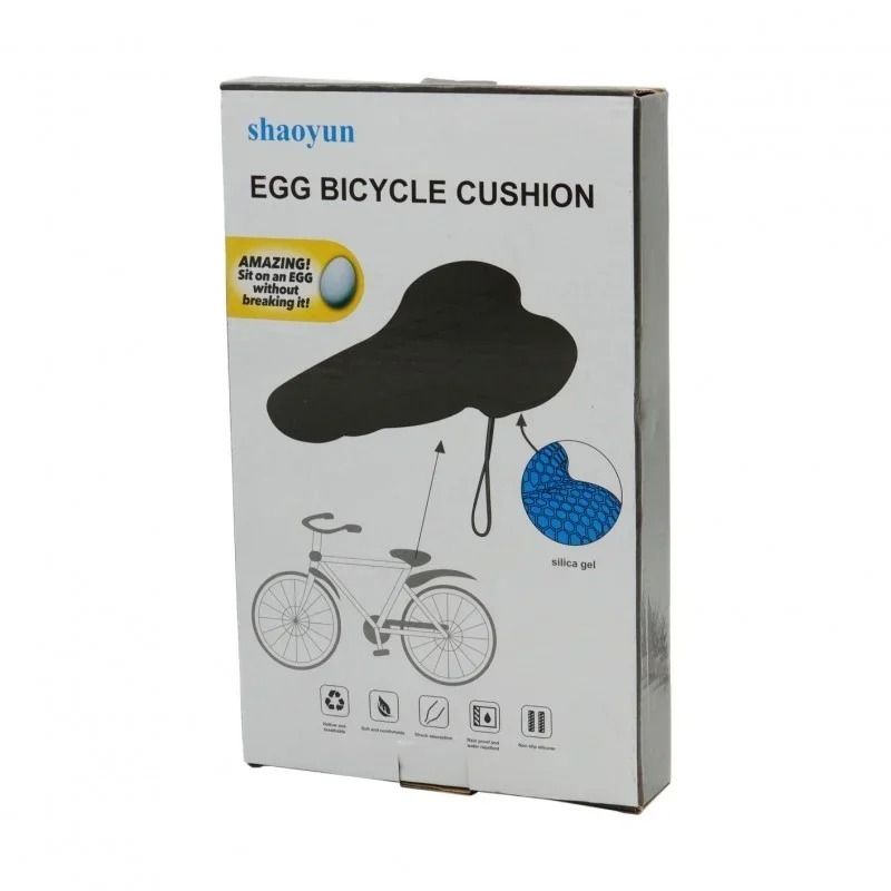 145983-2 Κάλυμμα Σέλα ποδηλάτου -Egg Bicycle Cushion - Image 1