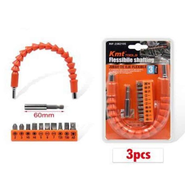KMT Σετ Μύτες Τρυπανιού - Flexible Shafting