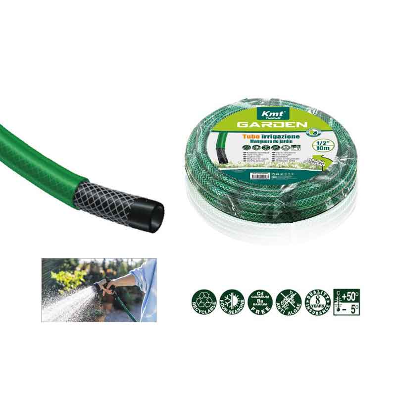 2904606 KMT Tools Λάστιχο Ποτίσματος 10 Μέτρα - Irrigation Hose - Image 1