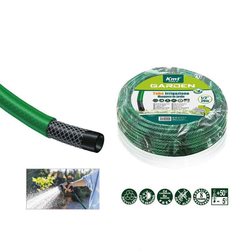 2904608 KMT Tools Λάστιχο Ποτίσματος 20 Μέτρα - Irrigation Hose - Image 1