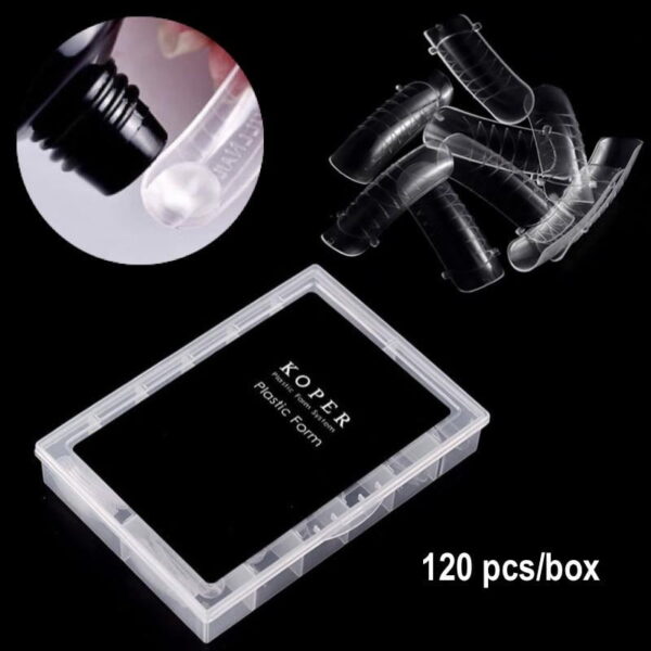 Φόρμες Νυχιών - Koper Plastic Form System Dual Nails 3