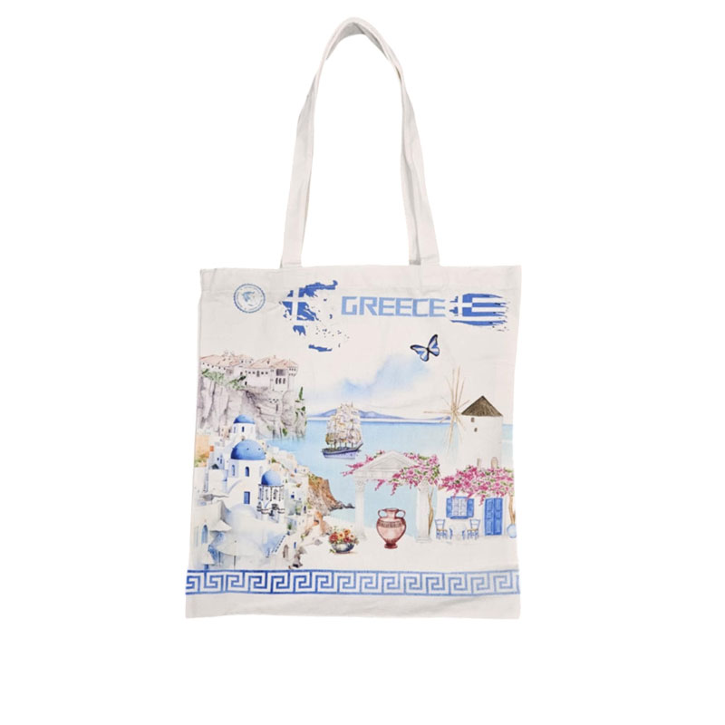4-1 Τσάντα Θαλάσσης Greece- Beach bag - Image 1