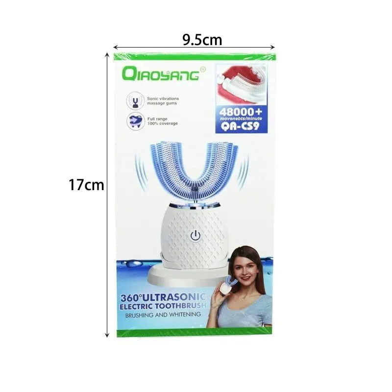 40081 Qiaoyang Ultrasonic Ηλεκτρική Οδοντόβουρτσα 360° QA-CS9 – Ultrasonic electric toothbrush - Image 1
