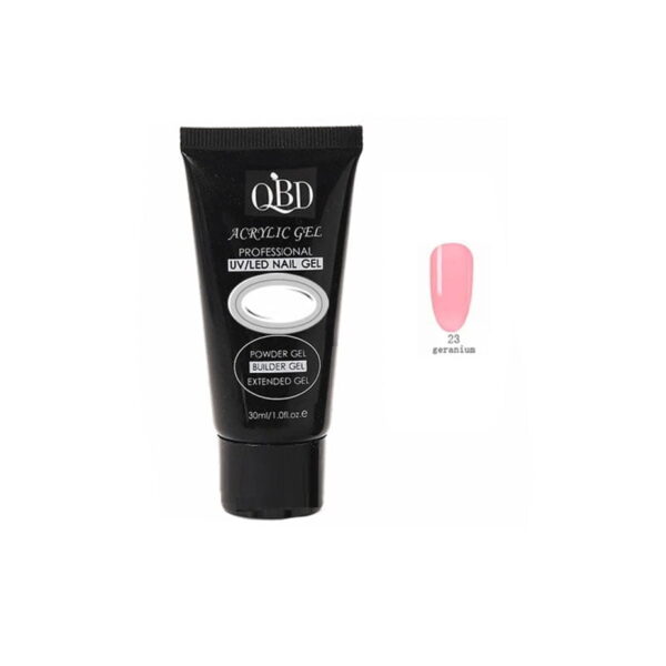 QBD Gel Χτισίματος Acrylic Gel UV & LED 30ml 1333-23