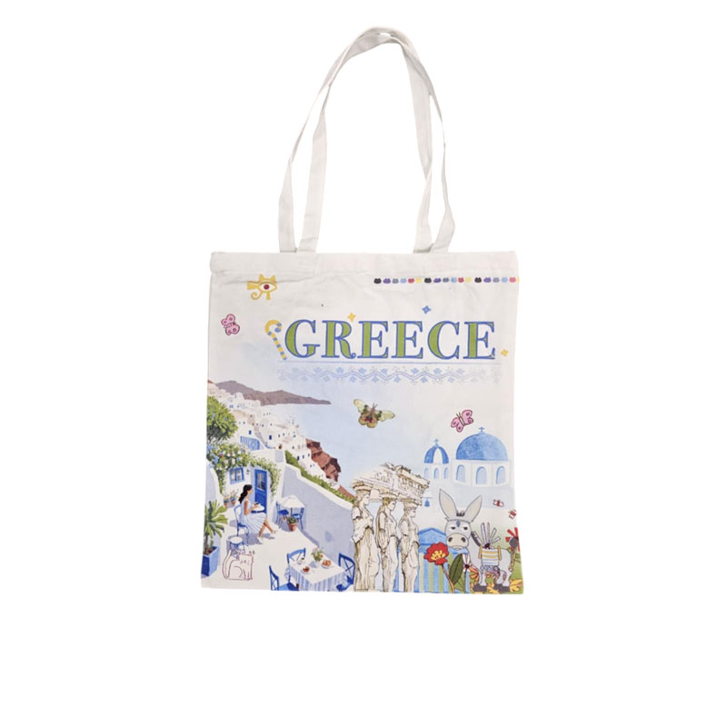 7-1 Τσάντα Θαλάσσης Greece- Beach bag - Image 1