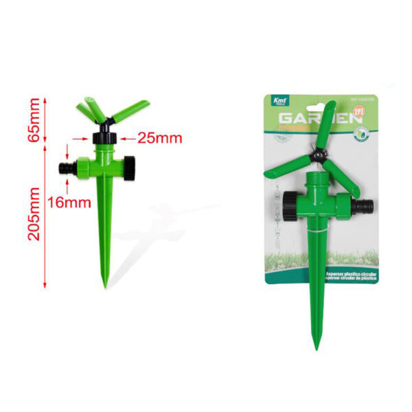 KMT Tools Tριπλό Καρφωτό-Μπεκ Ποτίσματος Κήπου 27cm - Triple Spike Garden Watering Nozzle