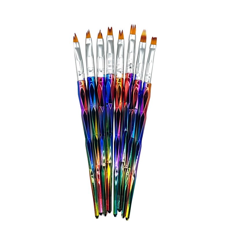 IMG_34661 Σετ πινέλα νυχιών Nail Art 8τμχ - 8Pcs Nail Art Brush - Image 1