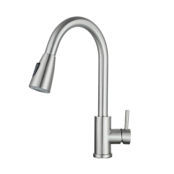 Μπαταρία Κουζίνας με Επεκτεινόμενο Σπιράλ - Βρύση Κουζίνας