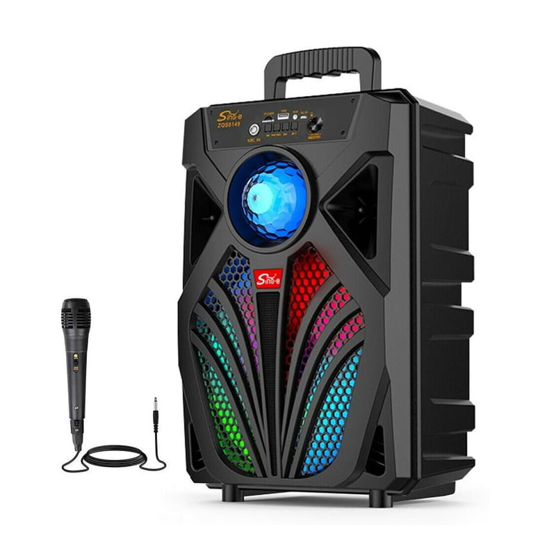 lll-1 SING-E Φορητό ηχείο με μικρόφωνο ZQS8149 8" 1800mAh - Portable multi-media super bassspeaker - Image 1