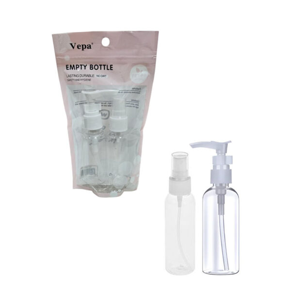 Vepa Μπουκαλάκια ταξιδιού 2τμχ - Empty Bottle