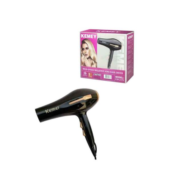 Kemey Πιστολάκι μαλλιών 1000W KM-2376 - Hair dryer