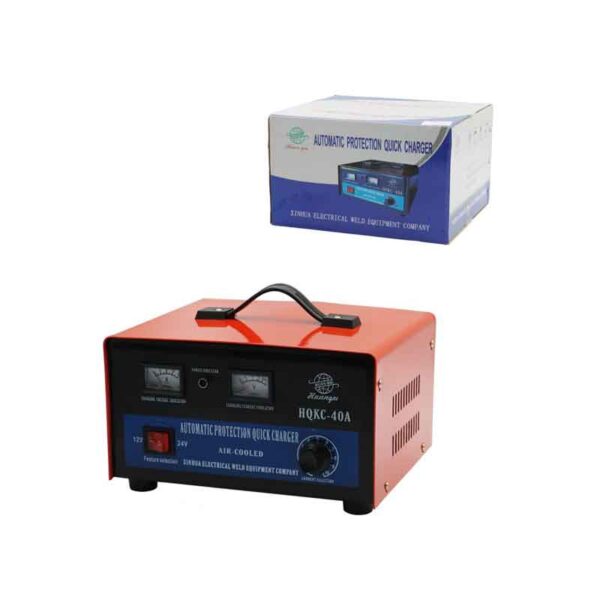 Φορτιστής μπαταρίας αυτοκινήτου 40Α HYKC-40A - Automatic protection quick charger