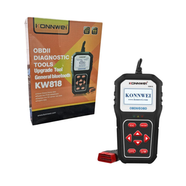 KONNWEI Διαγνωστικό Εργαλείο OBDII/EOBD για Αυτοκίνητα Με Οθόνη & Πλήκτρα Ελέγχου KW818 - OBDII Diagnostic Tools