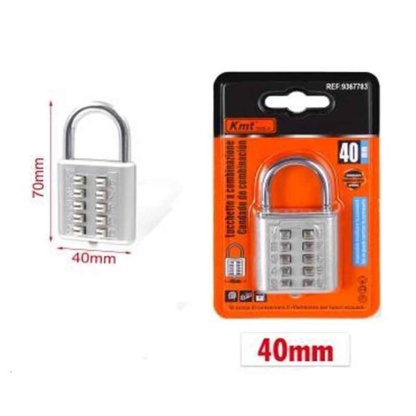 KMT Λουκέτο με Συνδυασμό 40mm - Coded Lock