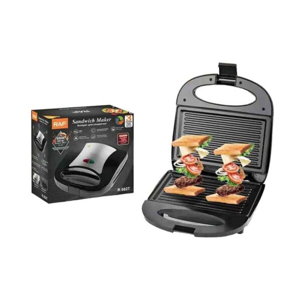 RAF Τοστιέρα 850W R.582T - Sandwich Maker