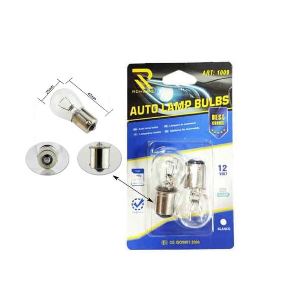 Rchang Λάμπα αυτοκινήτου 12V 6500K P21W #1009- Auto Lamp Bulbs