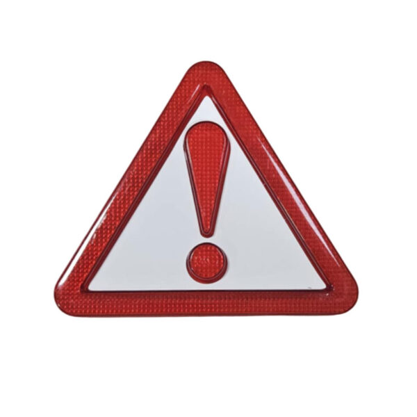 Προειδοποιητικό Αυτοκόλλητο Τρίγωνο 13x13cm - Warning Triangle Sticker