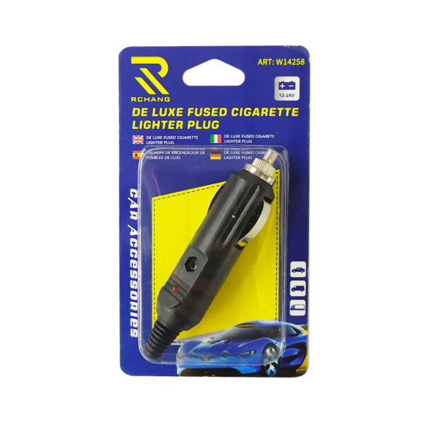 Βύσμα Αναπτήρα Αυτοκινήτου με Ασφάλεια 12–24V -  Cigarette Lighter Plug