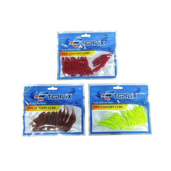 Σιλικονούχα Δολώματα Ψαρέματος 6cm- Fishing bait