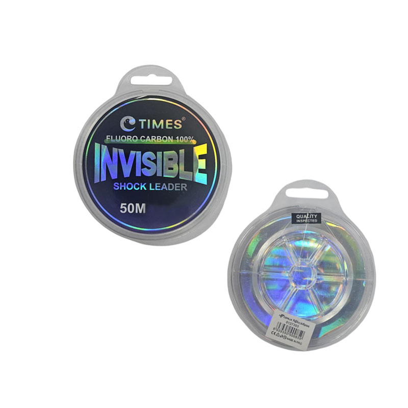0127389 Πρόσθετη ενισχυτική διάφανη πετονιά #1 6LB 0.17mm - Invisible Shock Leader Fluorocarbon - Image 1