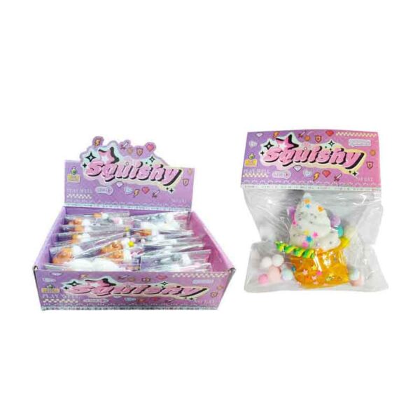 Αντιστρες Παιχνίδι Παγωτό με Μπαλίτσες Squishy –  - Antistress Toy Soft Squishy