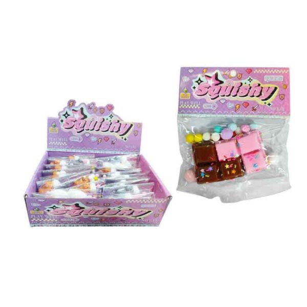 Αντιστρες Παιχνίδι Σοκολάτα με Μπαλίτσες Squishy –  - Antistress Toy Soft Squishy