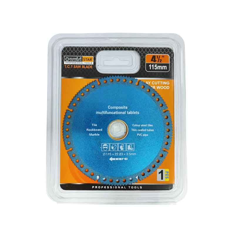 035083 Uruisi Star Δίσκος Κοπής 4½" 115mm - Saw Blade - Image 1