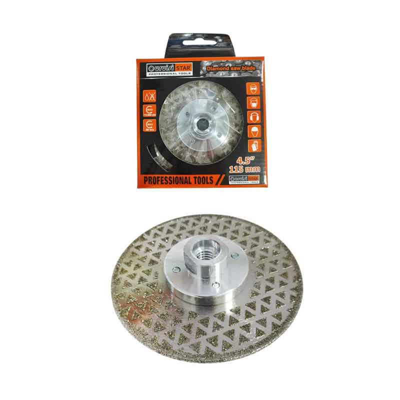 035084-2 Uruisi Star Τροχός Κοπής και Λείανσης με Διαμάντια 4.5" 115mm - Diamond Saw Blade - Image 1