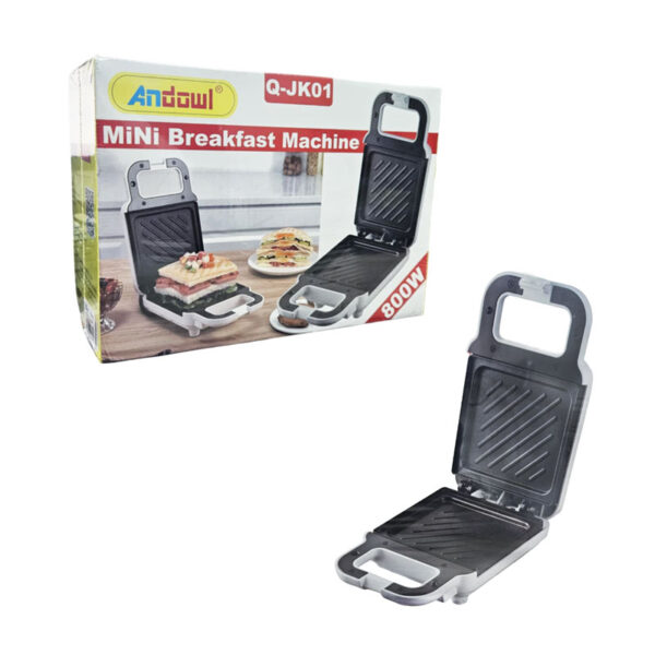 Andowl Μίνι Τοστιέρα 800 W Q‑JK01 - MiNi Breakfast Machine