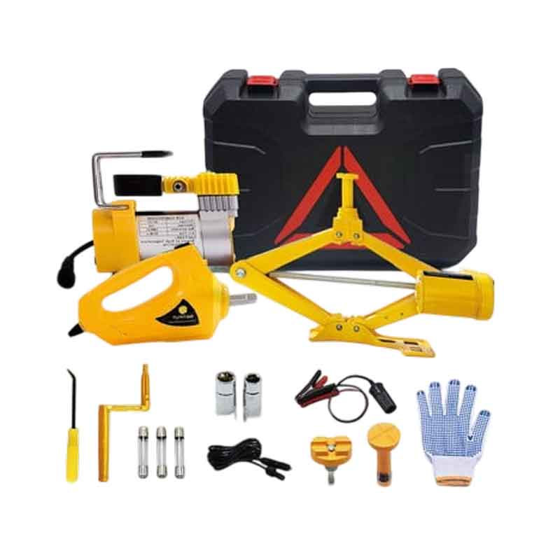 081220 Ηλεκτρικός Γρύλος Ανύψωσης Αυτοκινήτου με Χειριστήριο έως 2 Τόνους 12V - Electric Car Jack with Remote Control up to 2 Tons 12V - Image 1