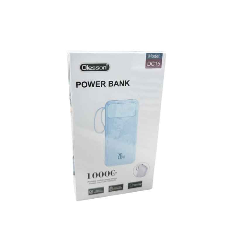 114001 Olesson Power Bank 10000mAh DK15 - Power Bank - Image 1
