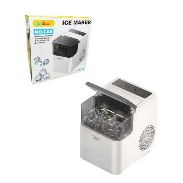 Andowl Παγομηχανή Επιτραπέζια 200W NO.CE8 - Ice Maker