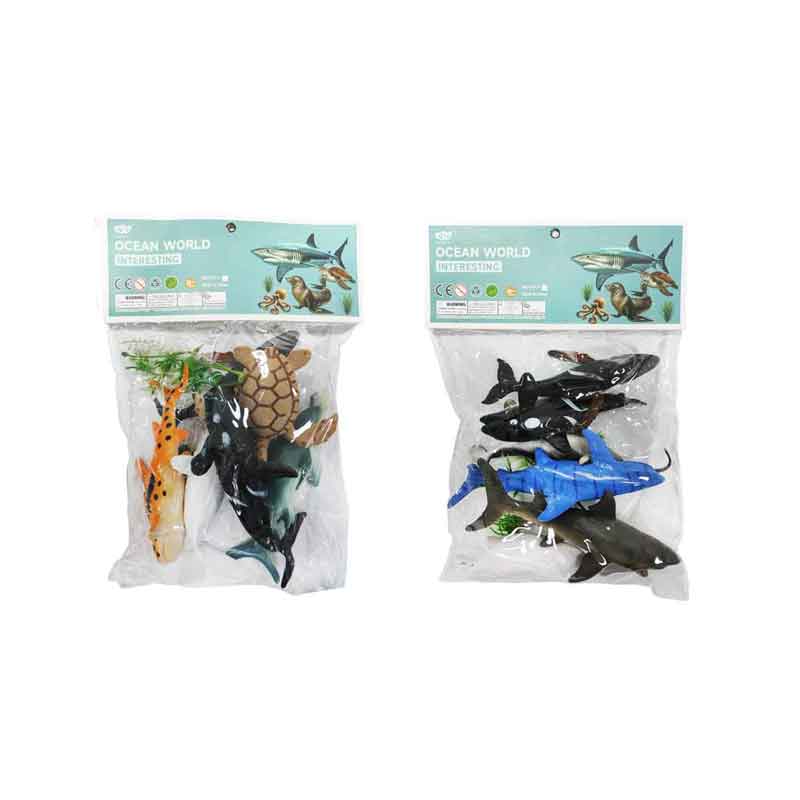 800655-2 Σετ Παιχνίδια Θαλάσσια Ζώα – Ocean Animal Toys Set - Image 1