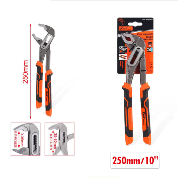 KMT Γκαζοτανάλια - Κάβουρας 250mm 10"- Pliers Wrench