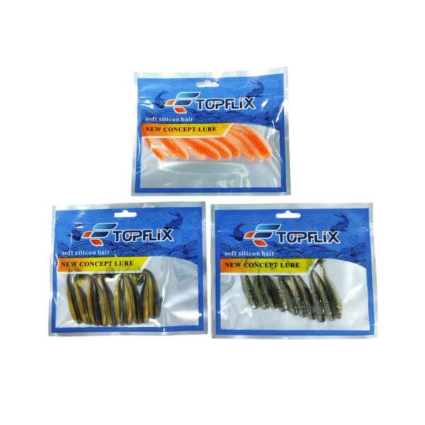 Σιλικονούχα Δολώματα Ψαρέματος 6.5cm- Fishing bait