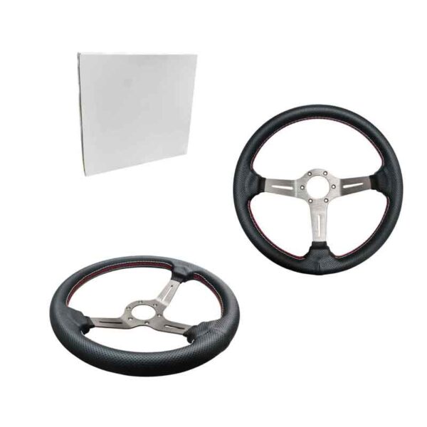 Τιμόνι Αυτοκινήτου Racing με Διάμετρο 35cm – Racing Car Steering Wheel 35cm