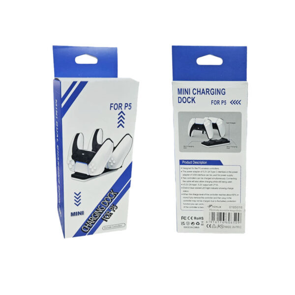 Mini Βάση Φόρτισης για Χειριστήρια PS5 - Mini Charging Dock for PS5 Controllers