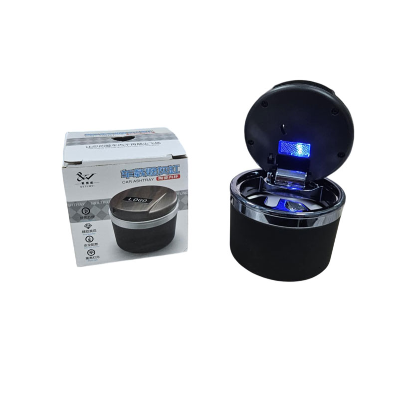 0226053 Σταχτοδοχείο Αυτοκινήτου με Φωτισμό LED - Car Ashtray with LED Light - Image 1